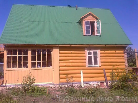 Покраска сруба деревянного дома: важные моменты и рекомендации