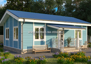 Как выбрать дизайн каркасного дома