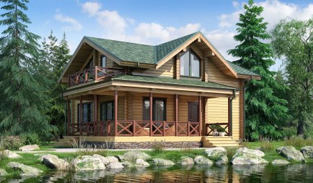 Преимущества выбора дома из бруса