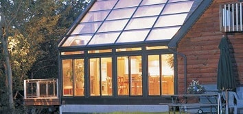 Крыша из стекла как элемент дизайна