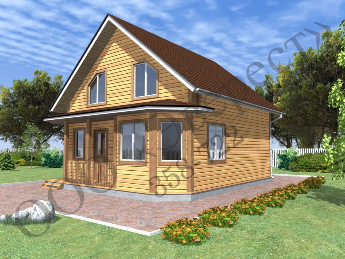 Деревянные дома из бруса: тепло, уют и надежность