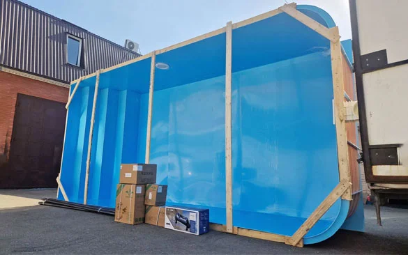 Бассейны из полипропилена: современное решение для загородного дома