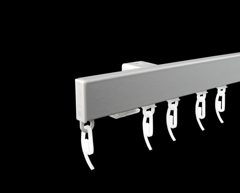 Как установить алюминиевую гардину