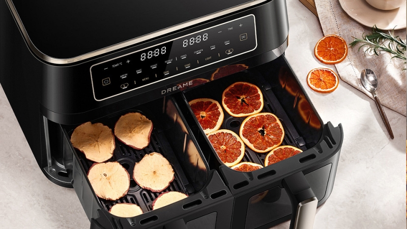 Dreame Tasti DZ30: аэрогриль с двумя зонами готовки на большую семью