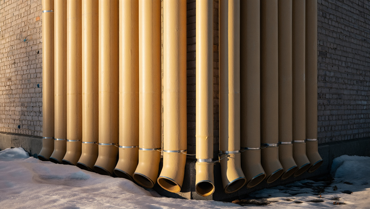 Почему цилиндр теплоизоляционный — лучший выбор для утепления труб на улице и в неотапливаемом подвале